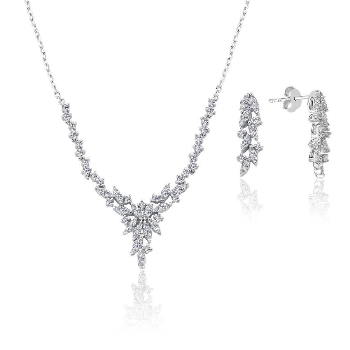 PIRLANTA TAŞLI DÜĞÜN SETİ