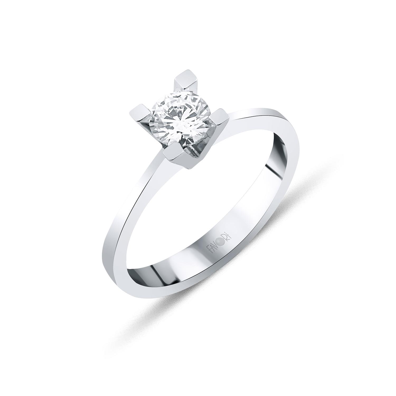 PIRLANTA TEKTAŞ YÜZÜK  0,15 CT