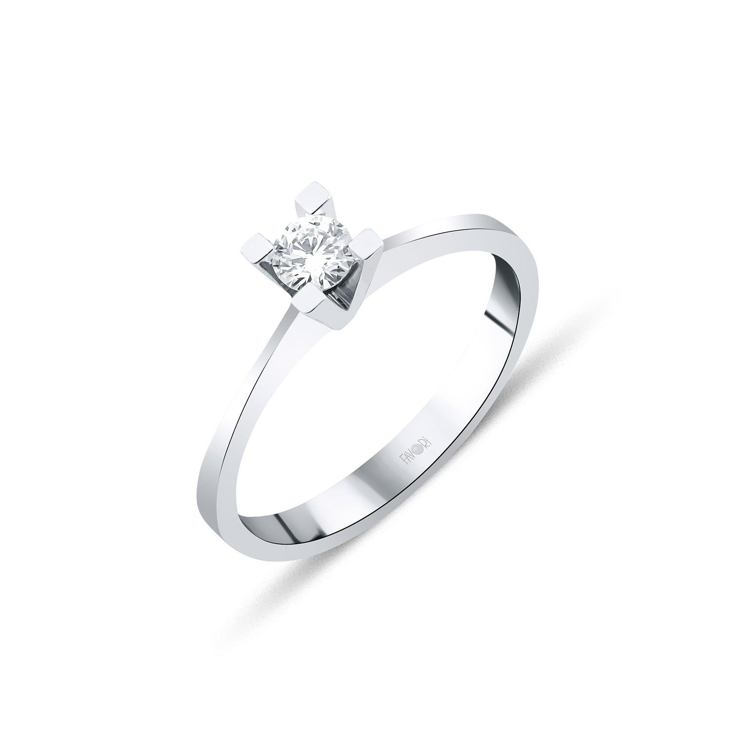 PIRLANTA TEKTAŞ YÜZÜK  0,20 CT