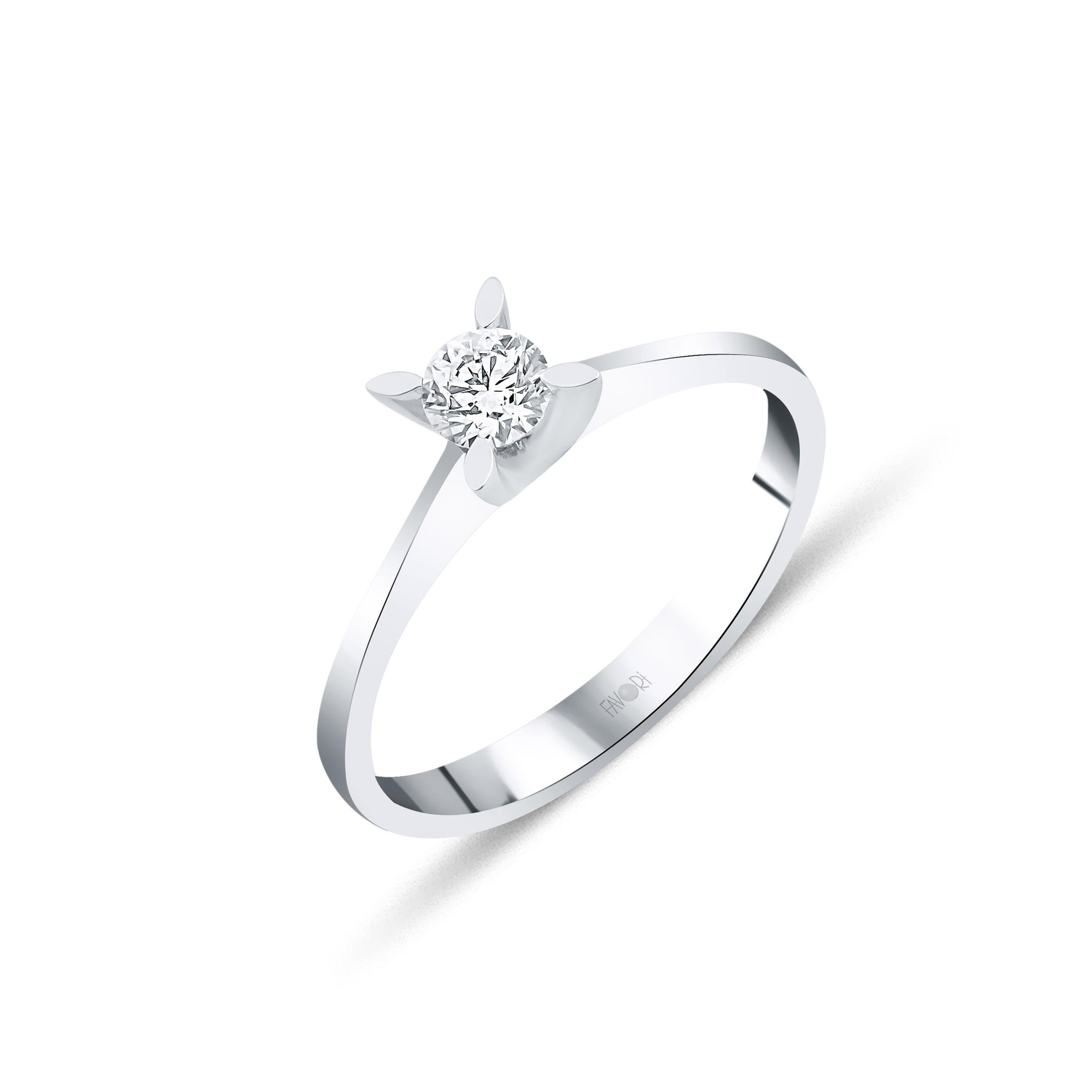PIRLANTA TEKTAŞ YÜZÜK 0.25 CT