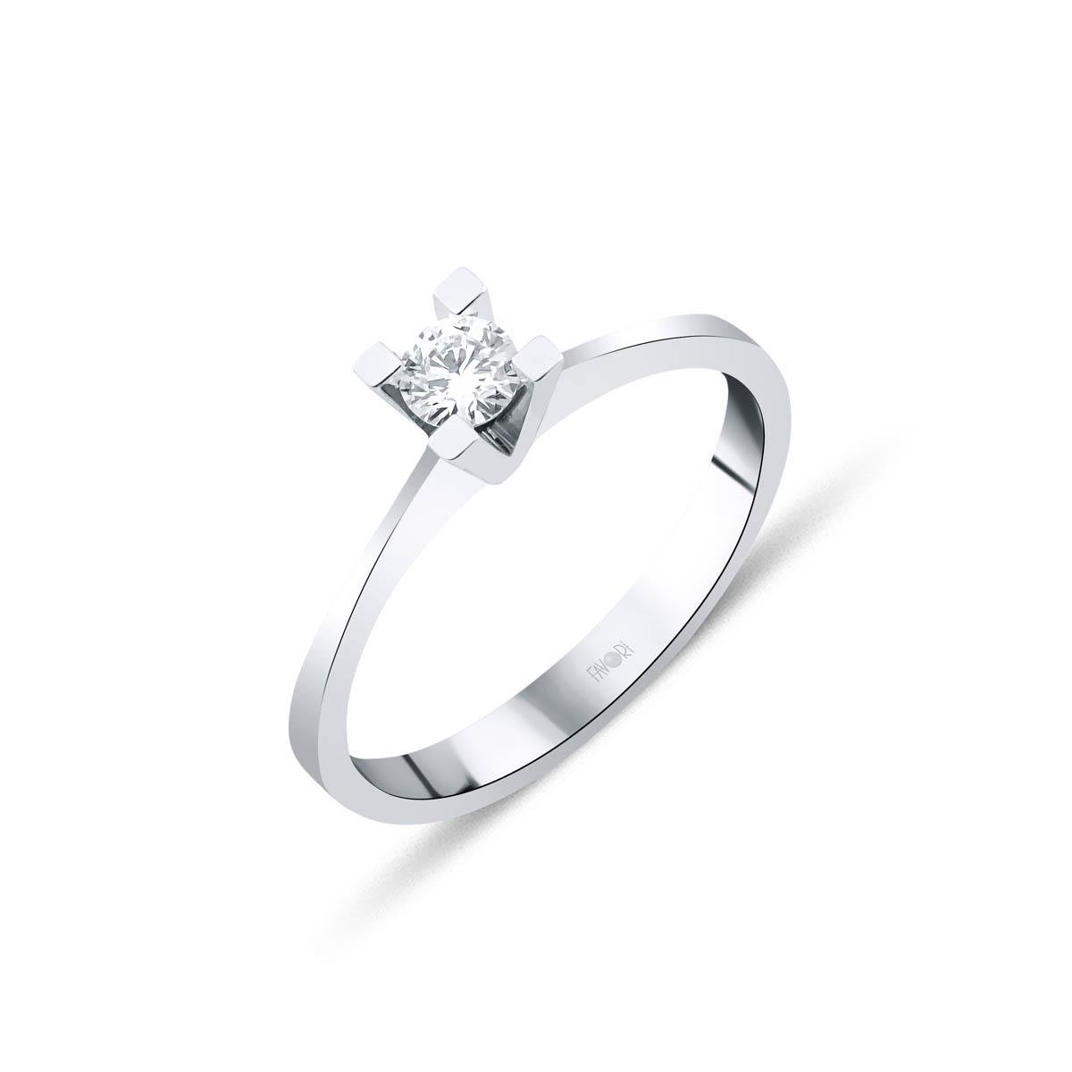 PIRLANTA TEKTAŞ YÜZÜK 0.35 CT