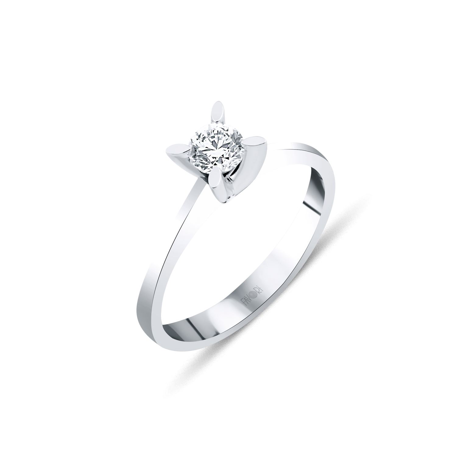 PIRLANTA TEKTAŞ YÜZÜK 0.35 CT