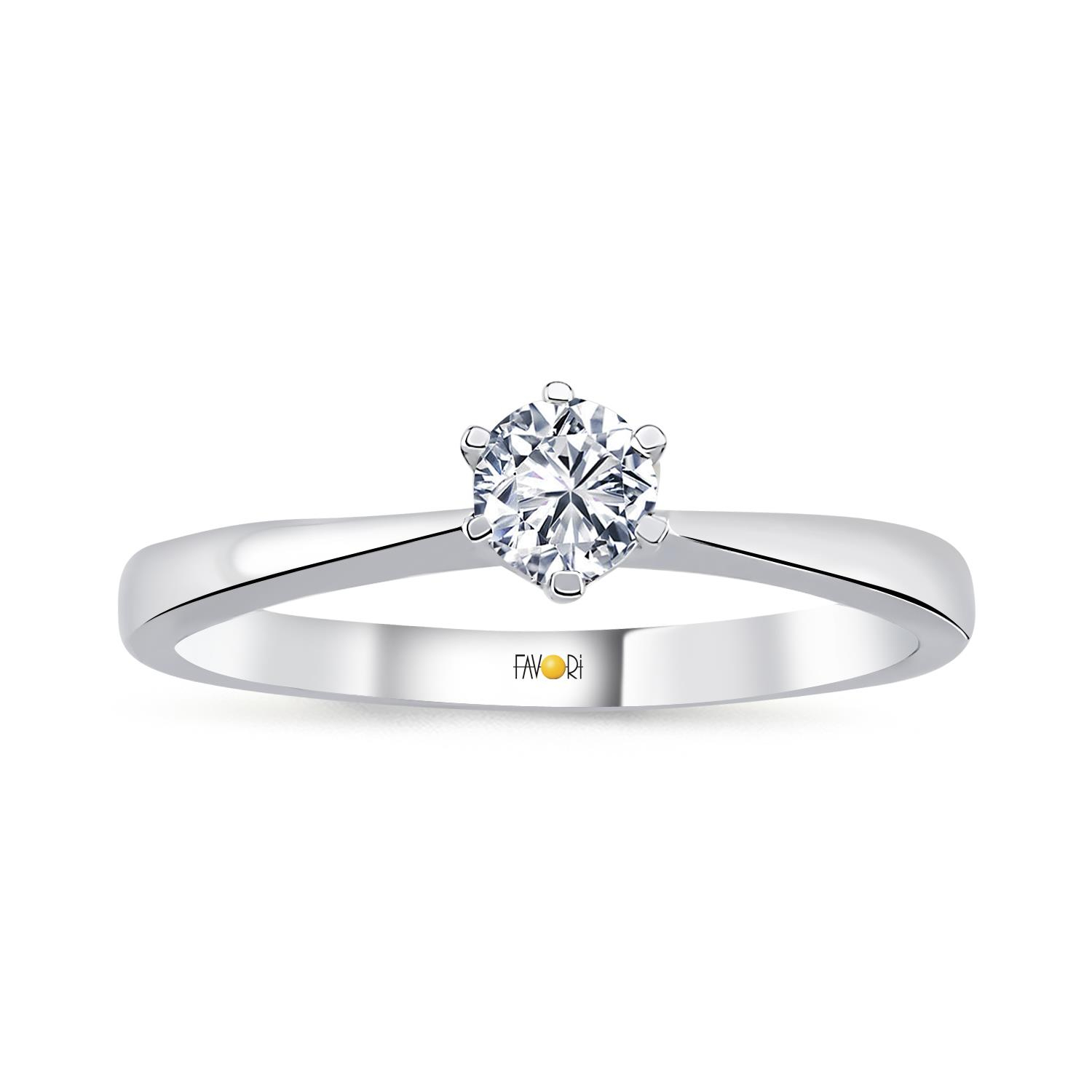 PIRLANTA TEKTAŞ YÜZÜK 0.40 CT