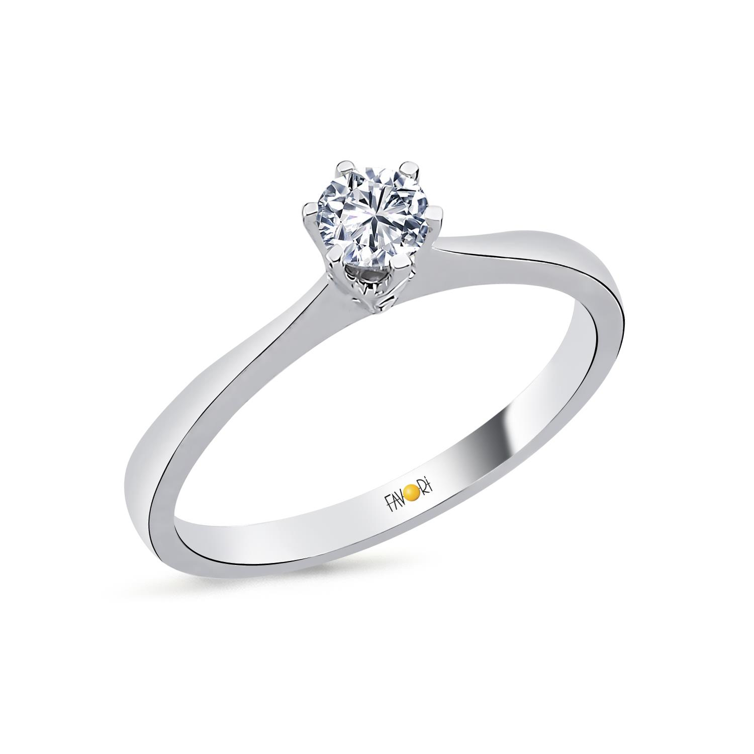 PIRLANTA TEKTAŞ YÜZÜK 0.40 CT