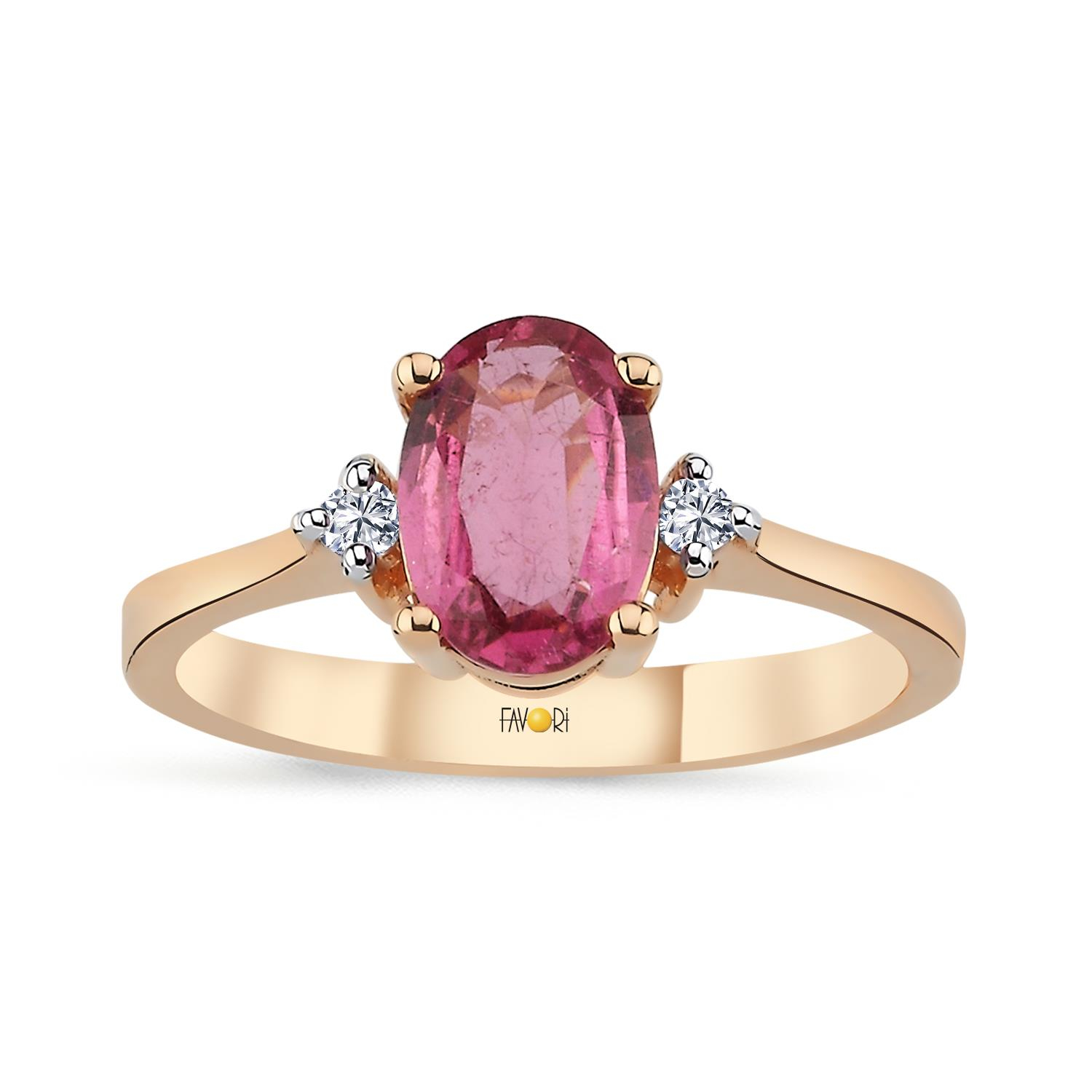 PIRLANTA TURMALİN YÜZÜK