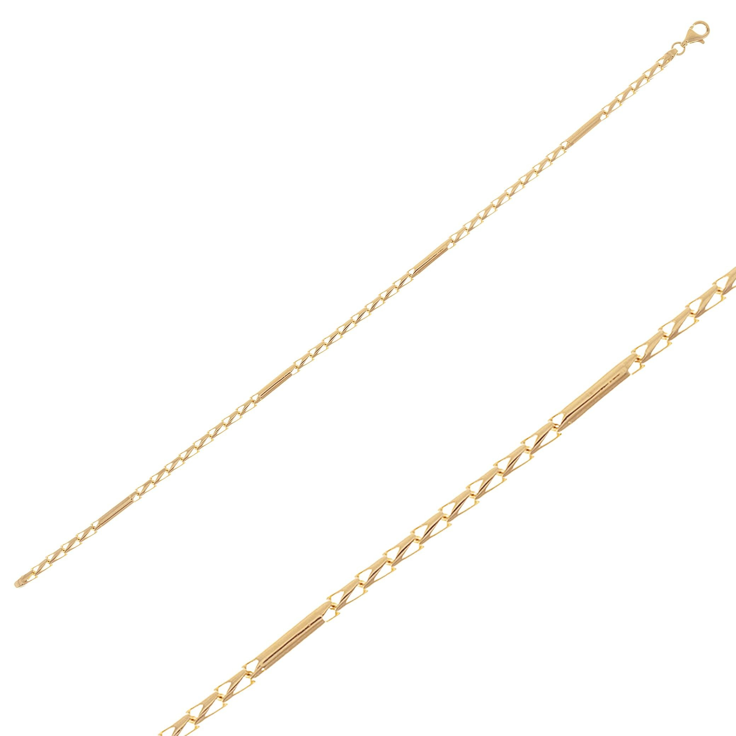 Spor Model 14 Ayar Altın Bileklik