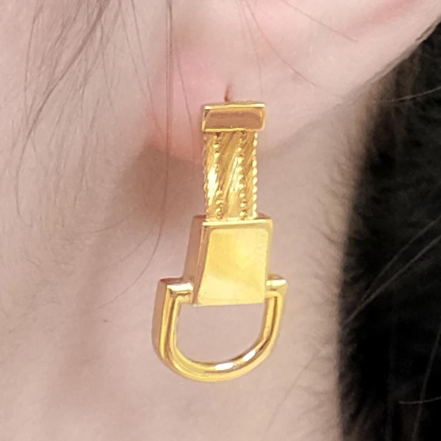 Trabzon Hasır Modern Dolunay Model 14 Ayar 3 Sıra Altın Set Sarı