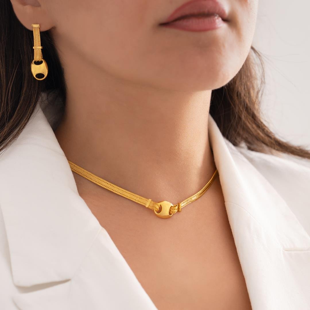 Trabzon Hasır Modern Montta Model 14 Ayar 3 Sıra Altın Set Sarı