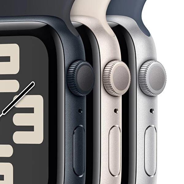 Apple Watch SE GPS 40mm Starlight Aluminium Case with Starlight Sport Band - S/M