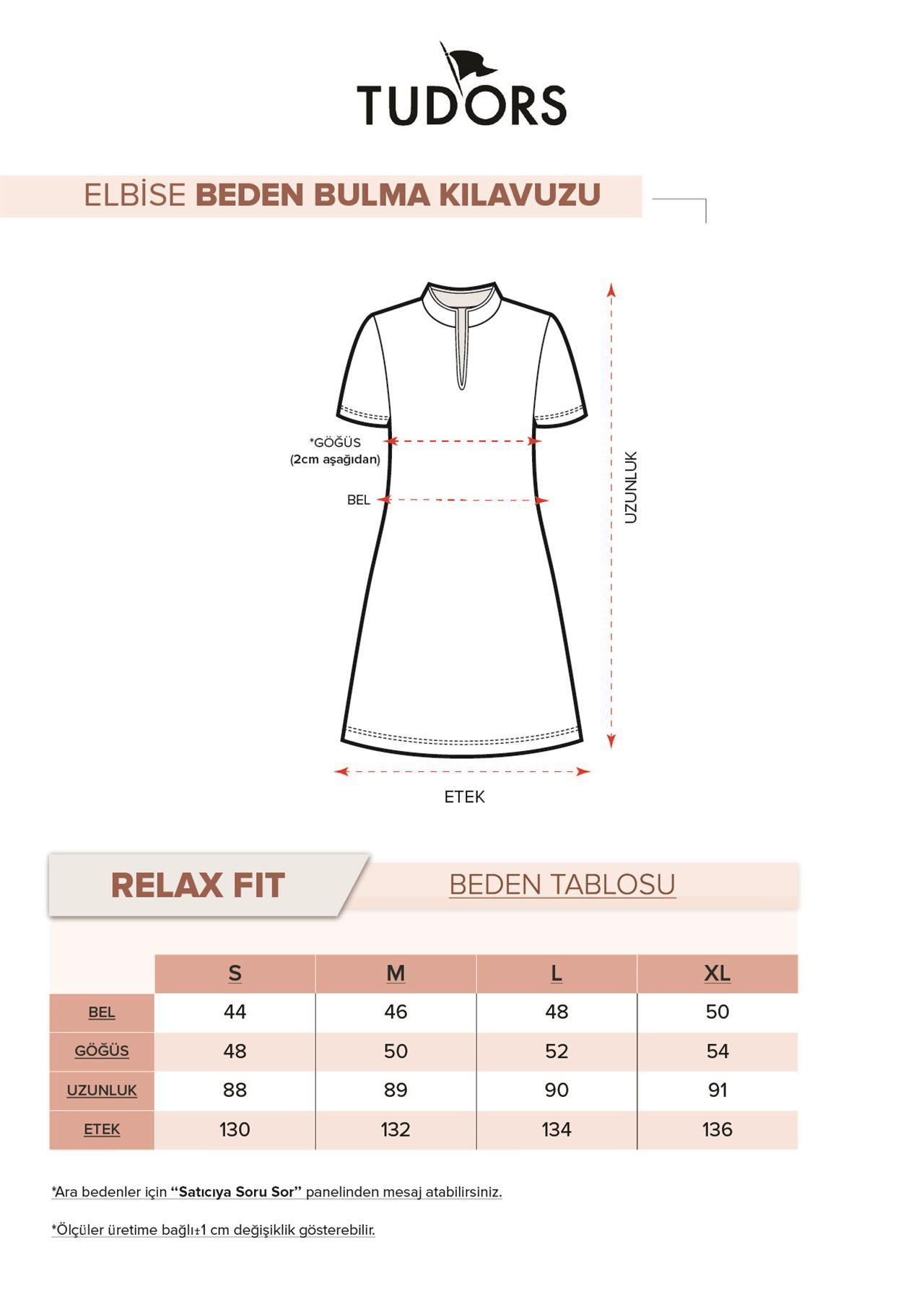Kadın Relax Fit Bağlama Detaylı V Yaka Yazlık Baskılı Elbise