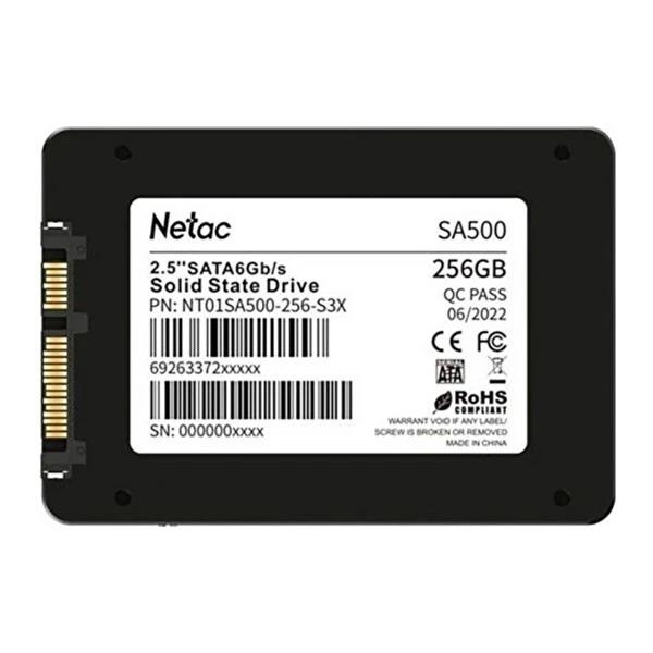 Netac SA500 NT01SA500-256-S3X 256 GB 2.5 SSD Disk