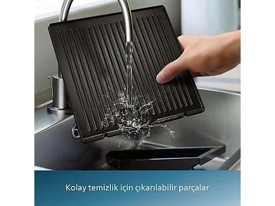 PHILIPS HD6301/90 5000 Serisi Izgara ve Tost Makinesi Inox