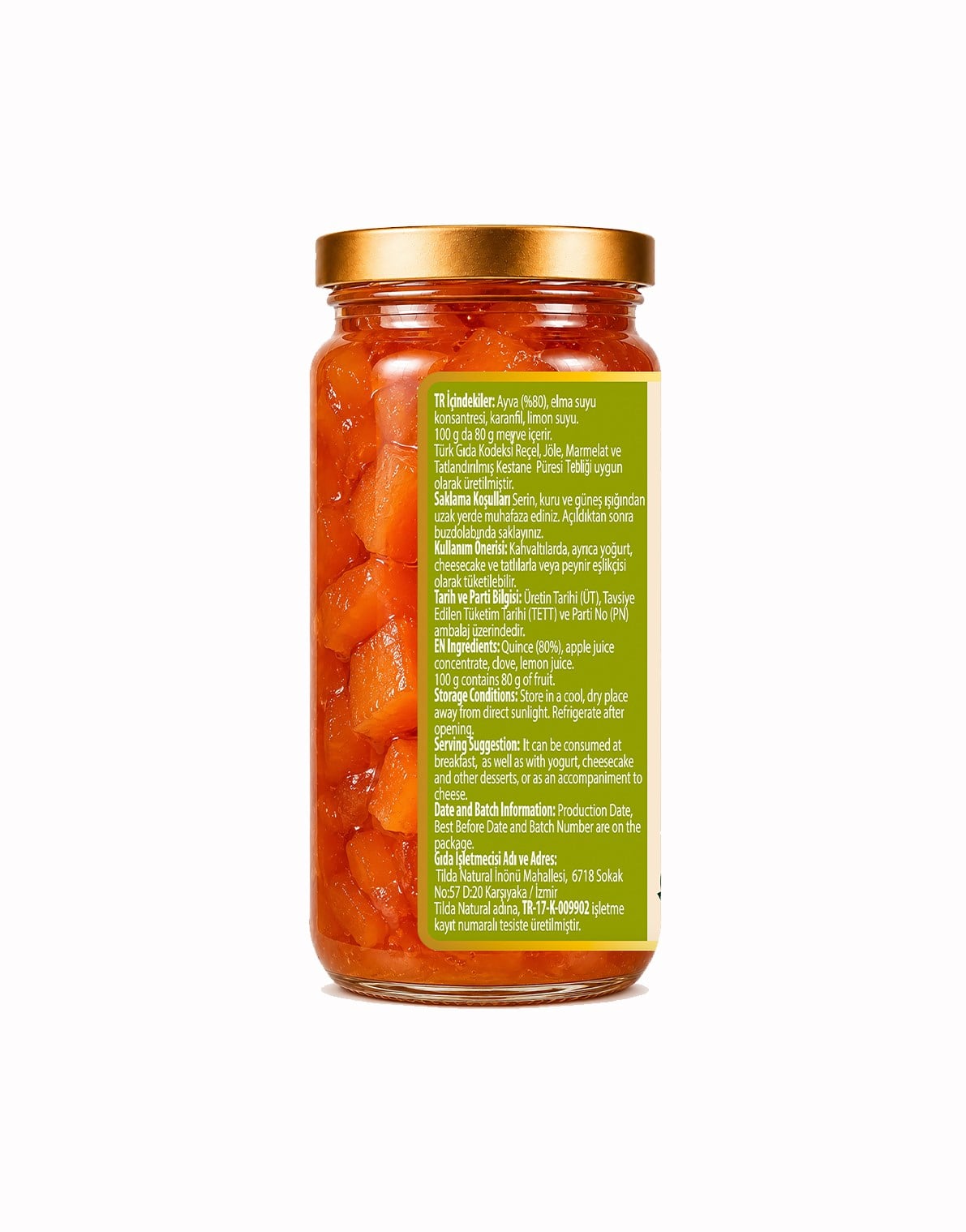Tilda Ayva  Reçeli Karanfilli  290 G