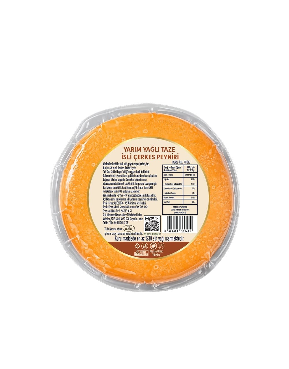 Tilda İsli Çerkes Peynir 300 G 