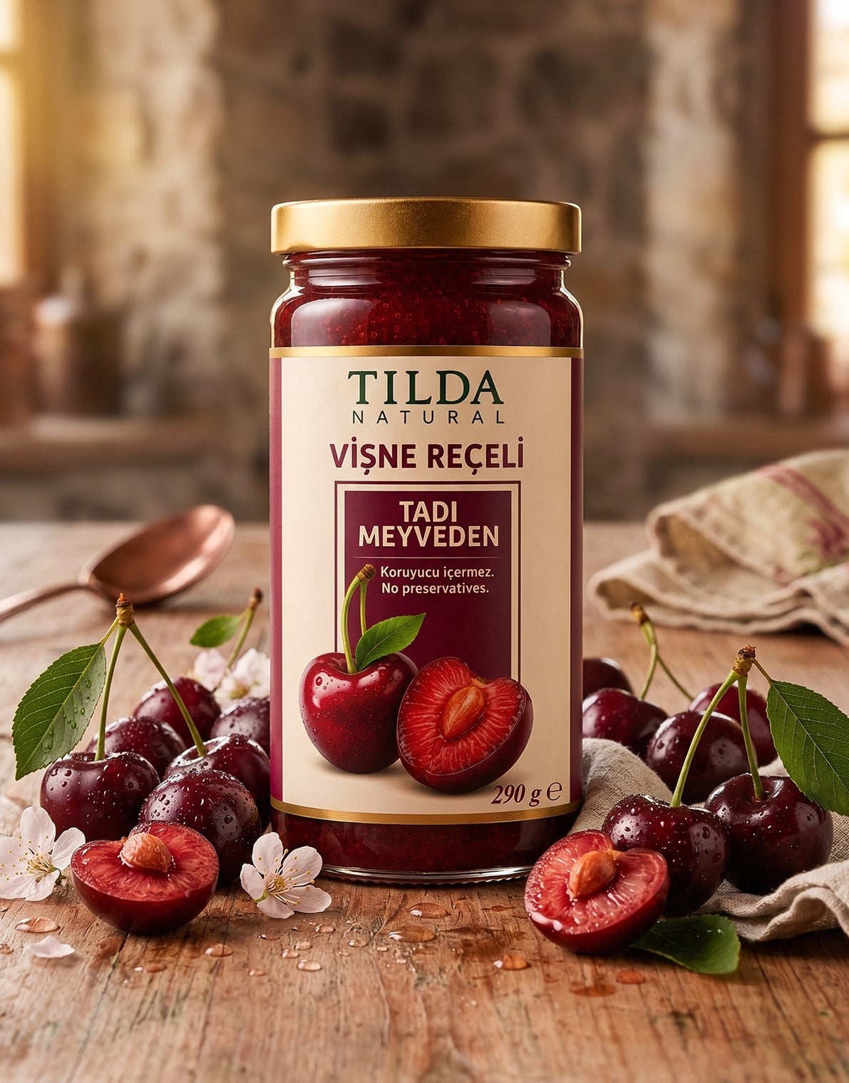 Tilda Vişne Reçeli 290 G