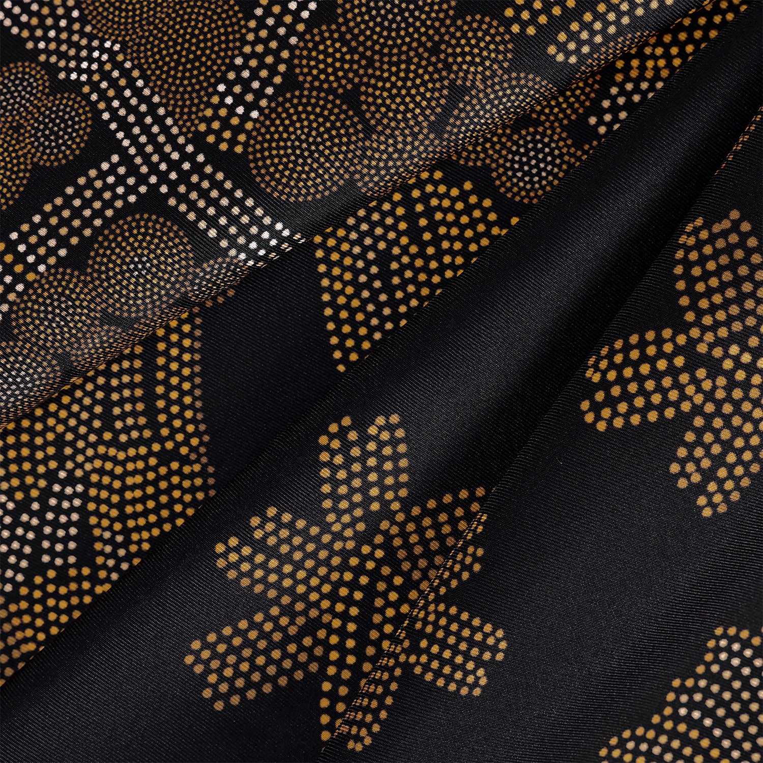 Mozaik Palmiye Desen İpek Twill Eşarp