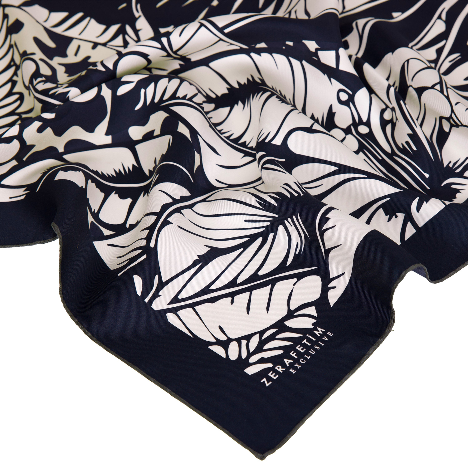 Safari Desen Exclusive İpek Twill Eşarp