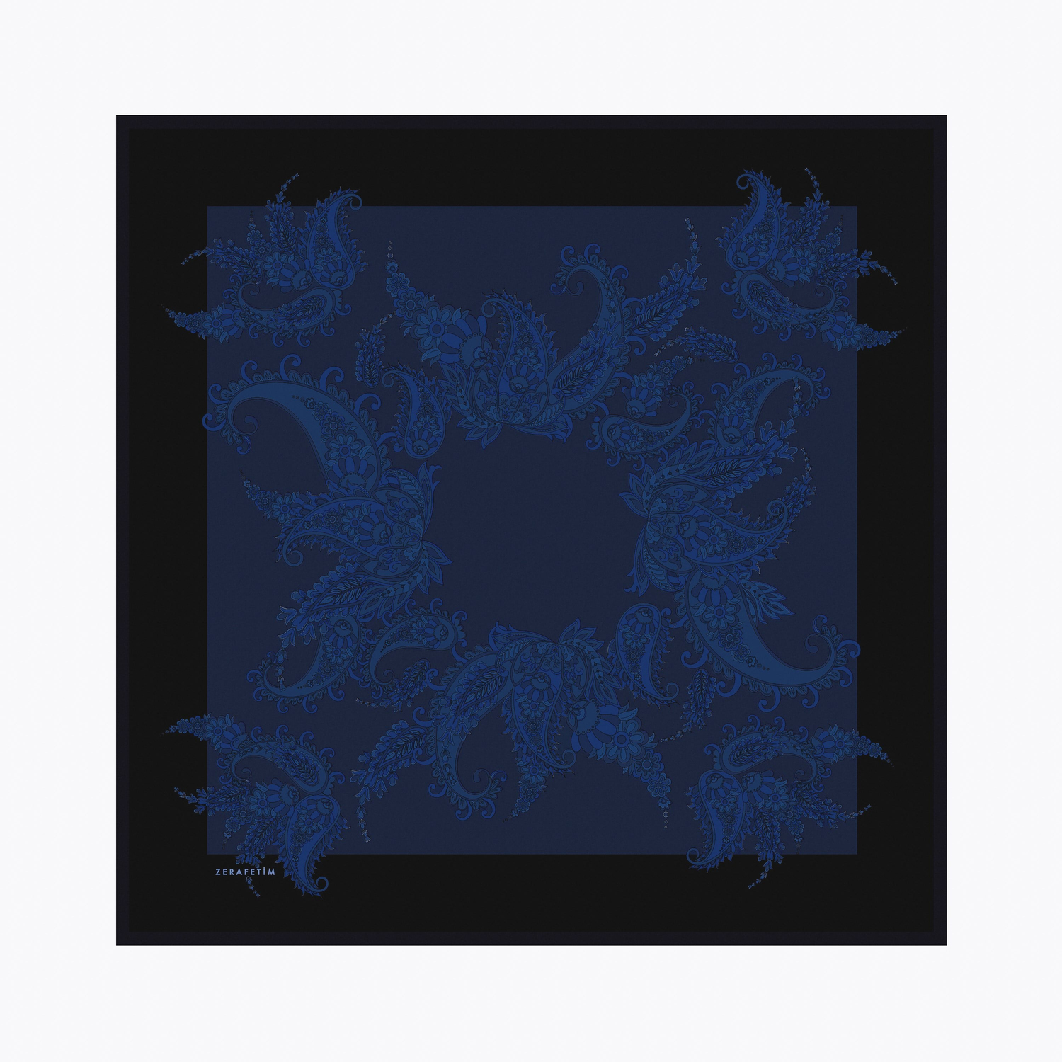 Shawl Desen İpek Twill Eşarp