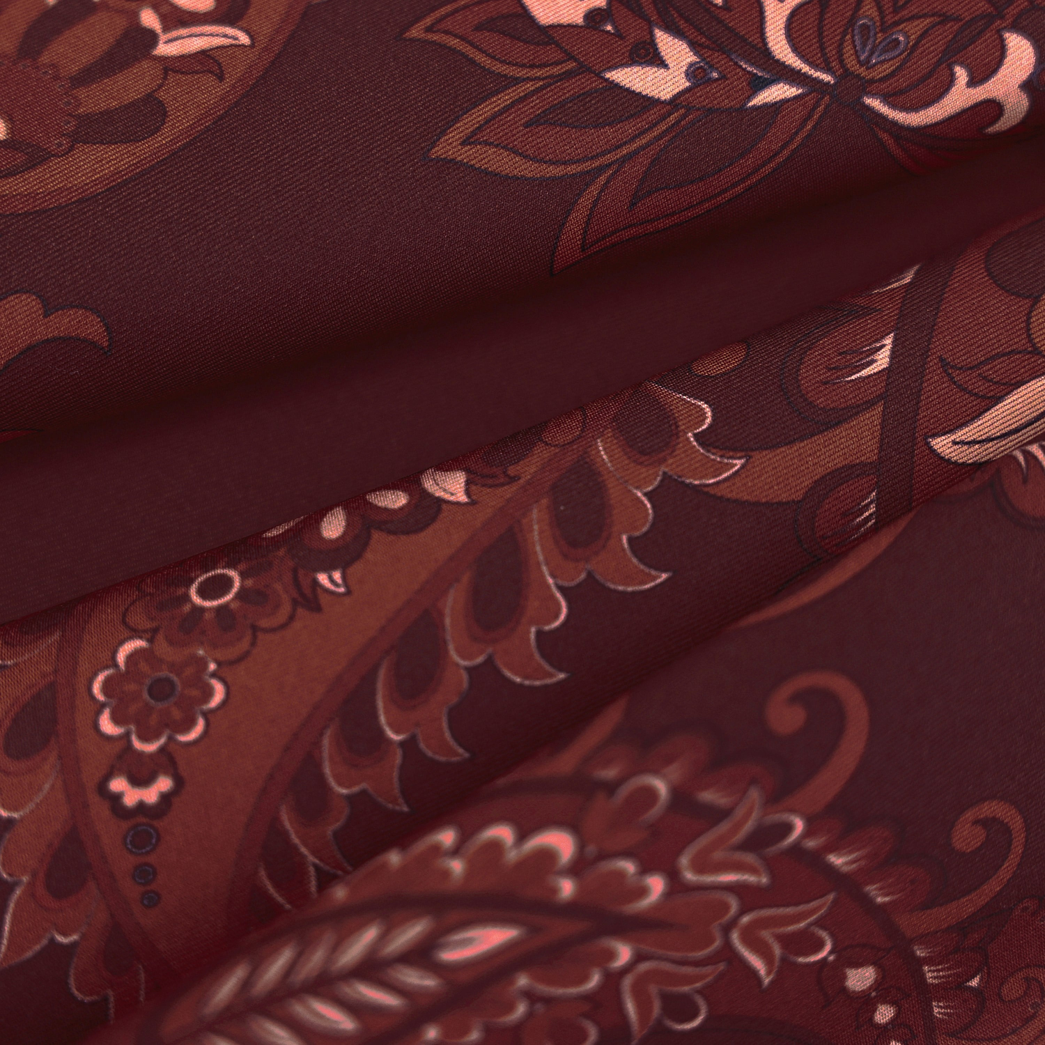 Shawl Desen İpek Twill Eşarp