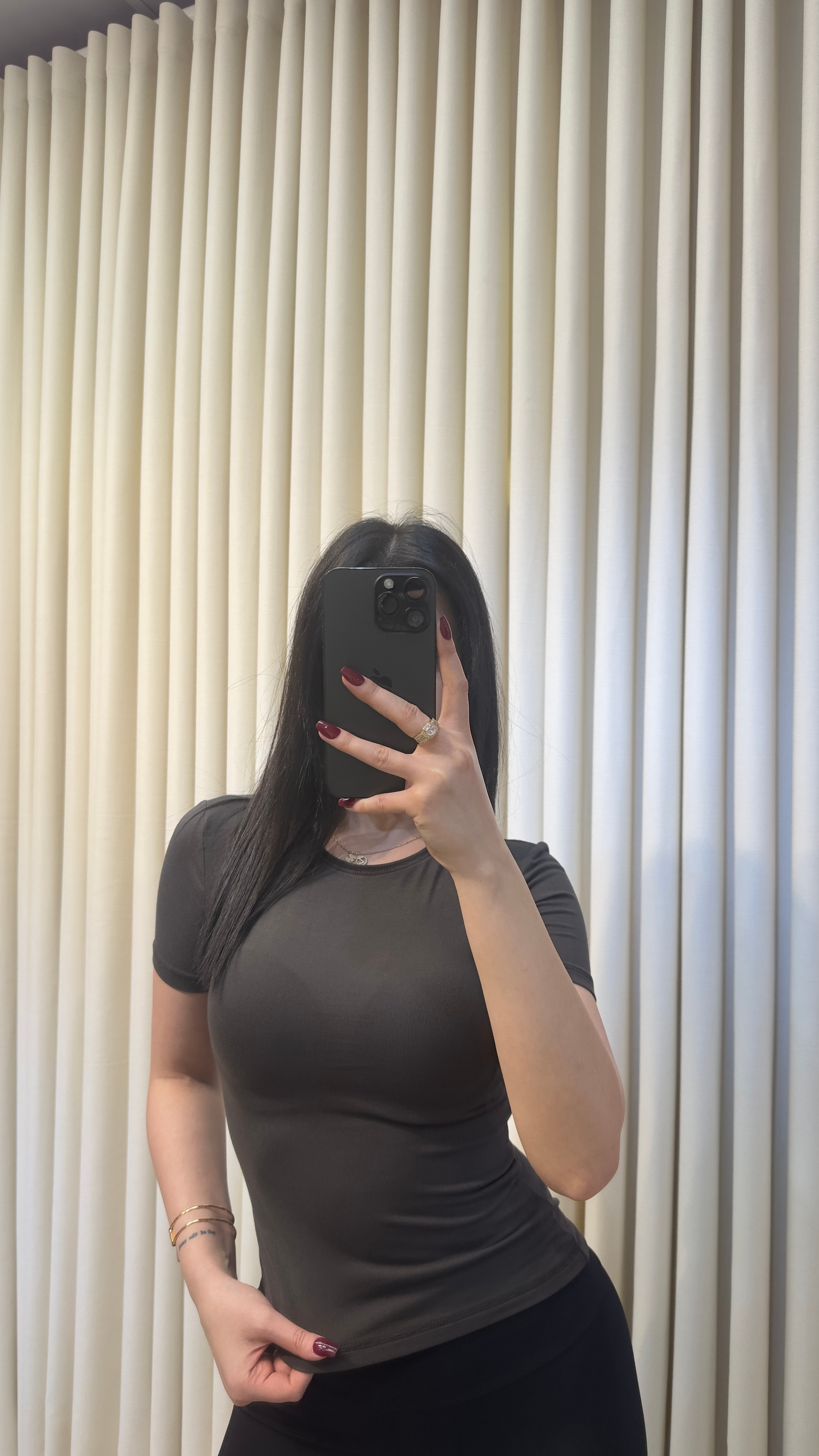 Bisiklet Yaka Antrasit Body