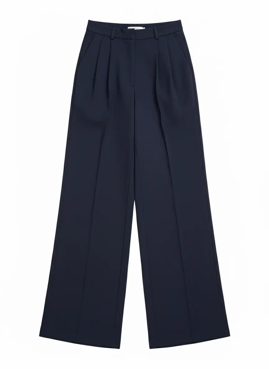 Chloe Palazzo Pantolon Lacivert