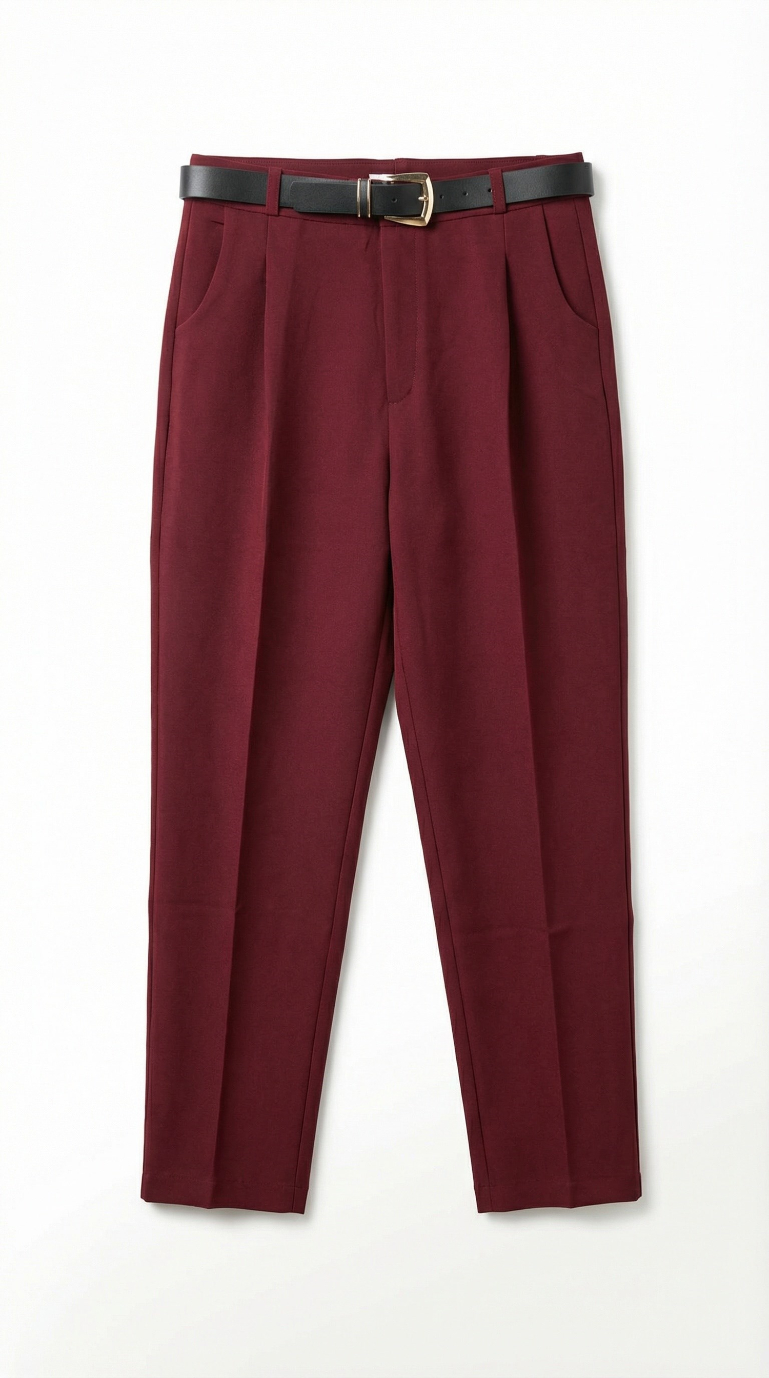 Cigarette Pantolon - Bordo