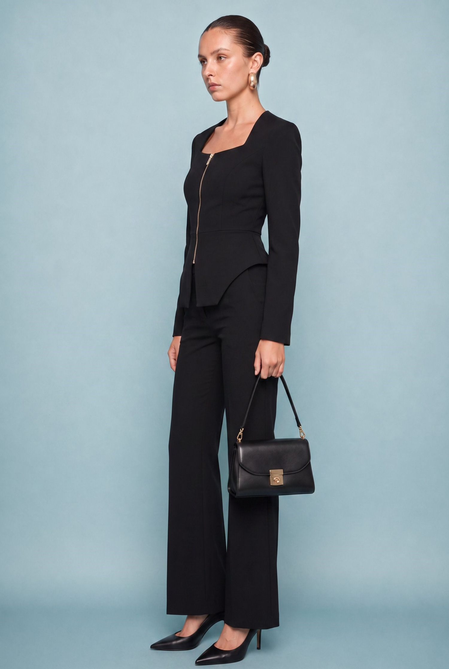 Eliza Tailored Suit Siyah