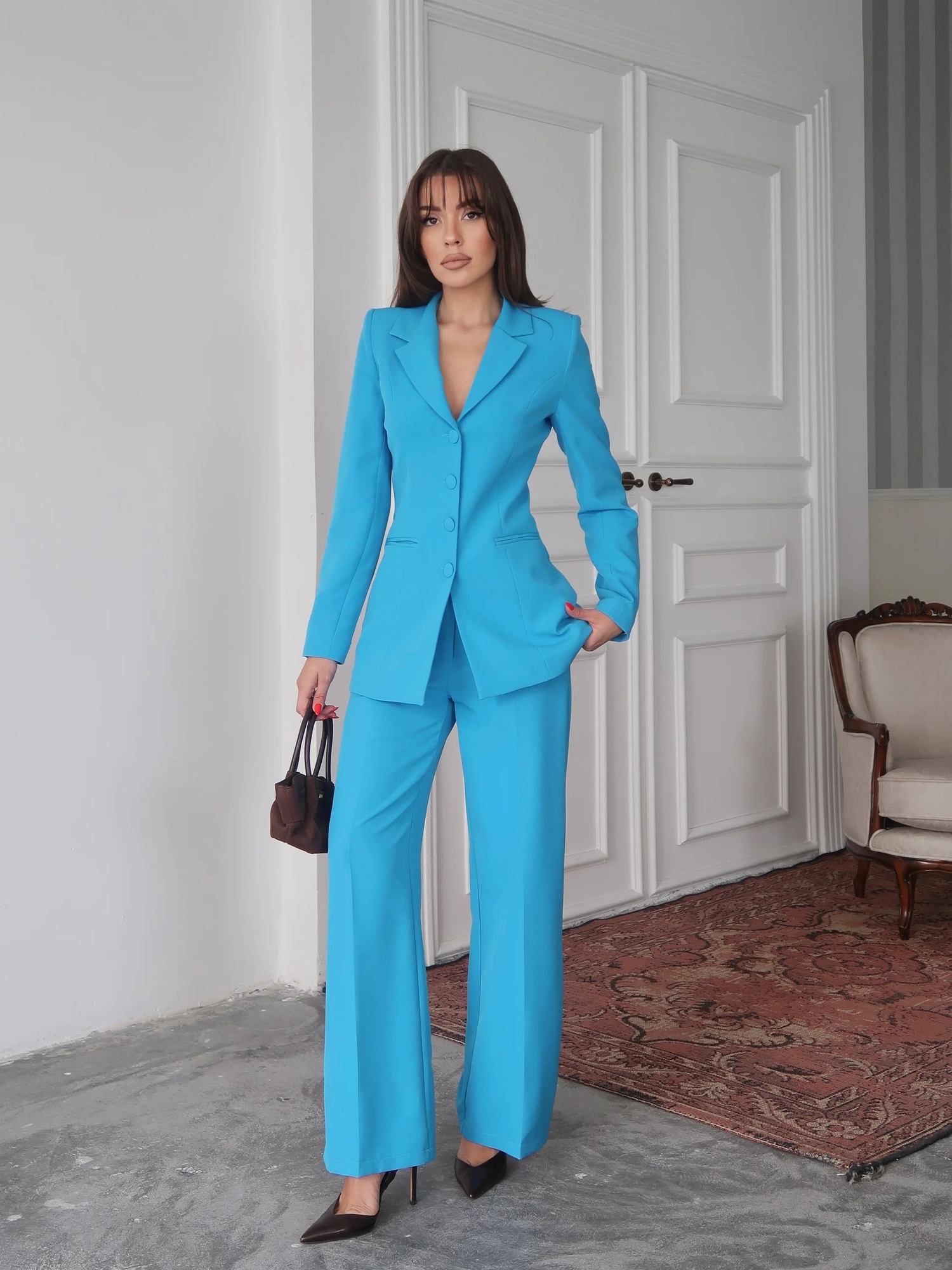 Gina Sculpt Takım Mavi