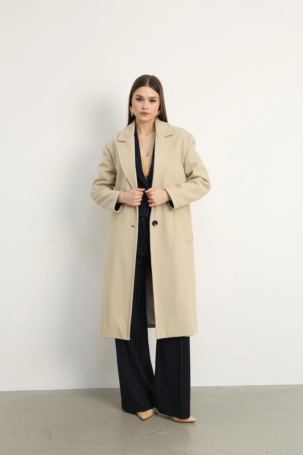 Grace Oversize Kaban Bej