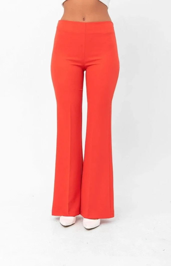 Ispanyol Paça Pantolon Oranj