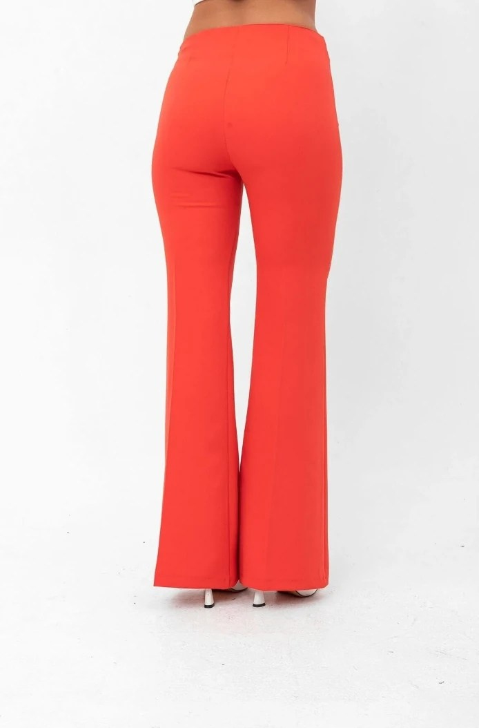 Ispanyol Paça Pantolon Oranj