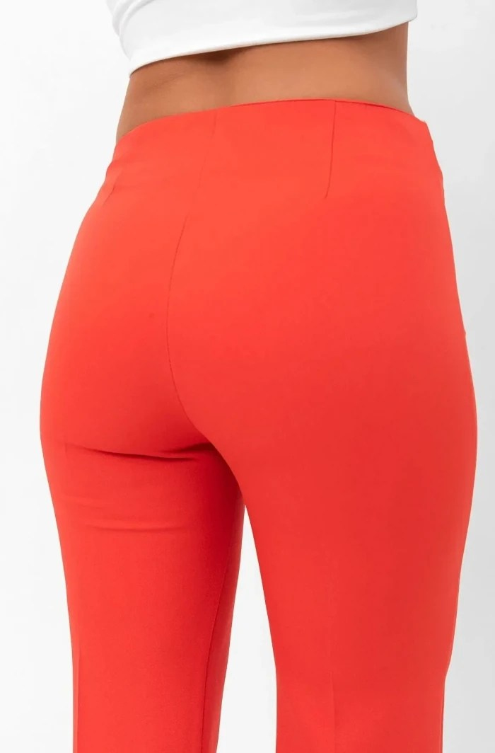 Ispanyol Paça Pantolon Oranj