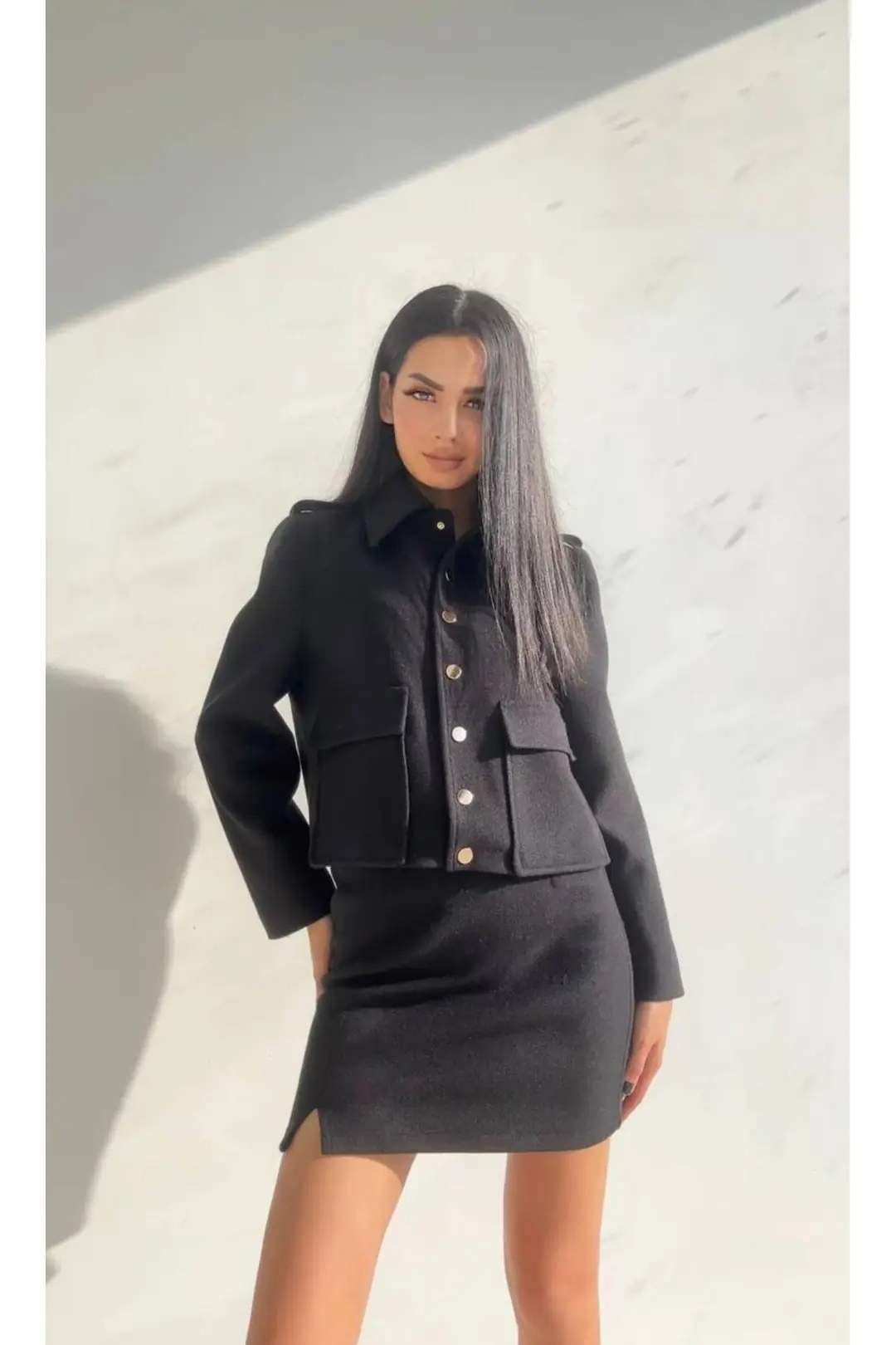 Kaşe Kısa Ceket