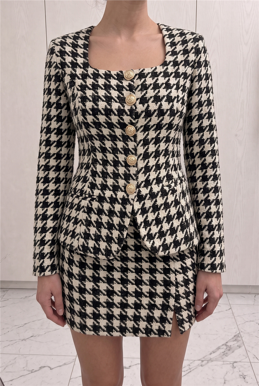 Luna Button Suit Kazayağı
