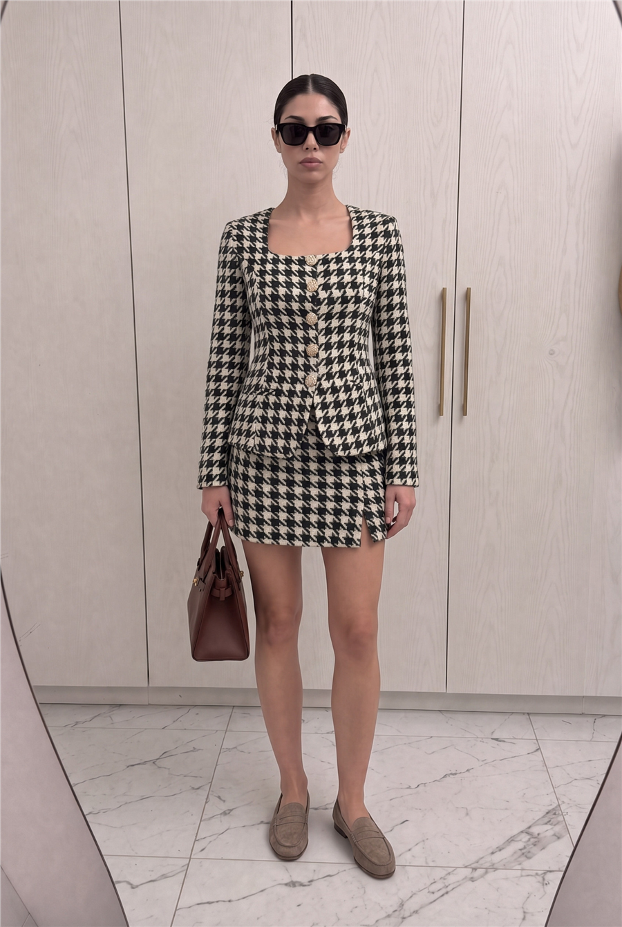 Luna Button Suit Kazayağı