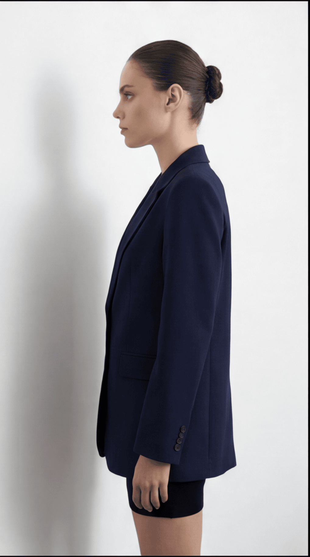 Maskülen Blazer Ceket Lacivert