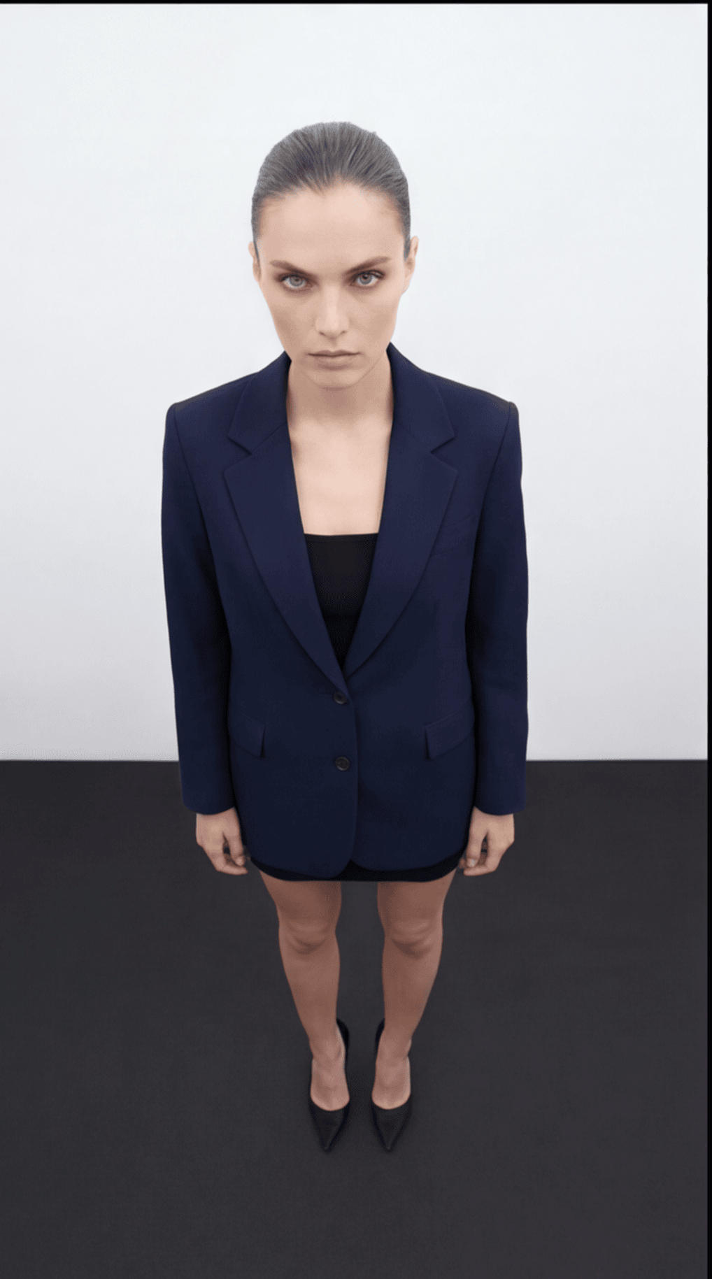 Maskülen Blazer Ceket Lacivert