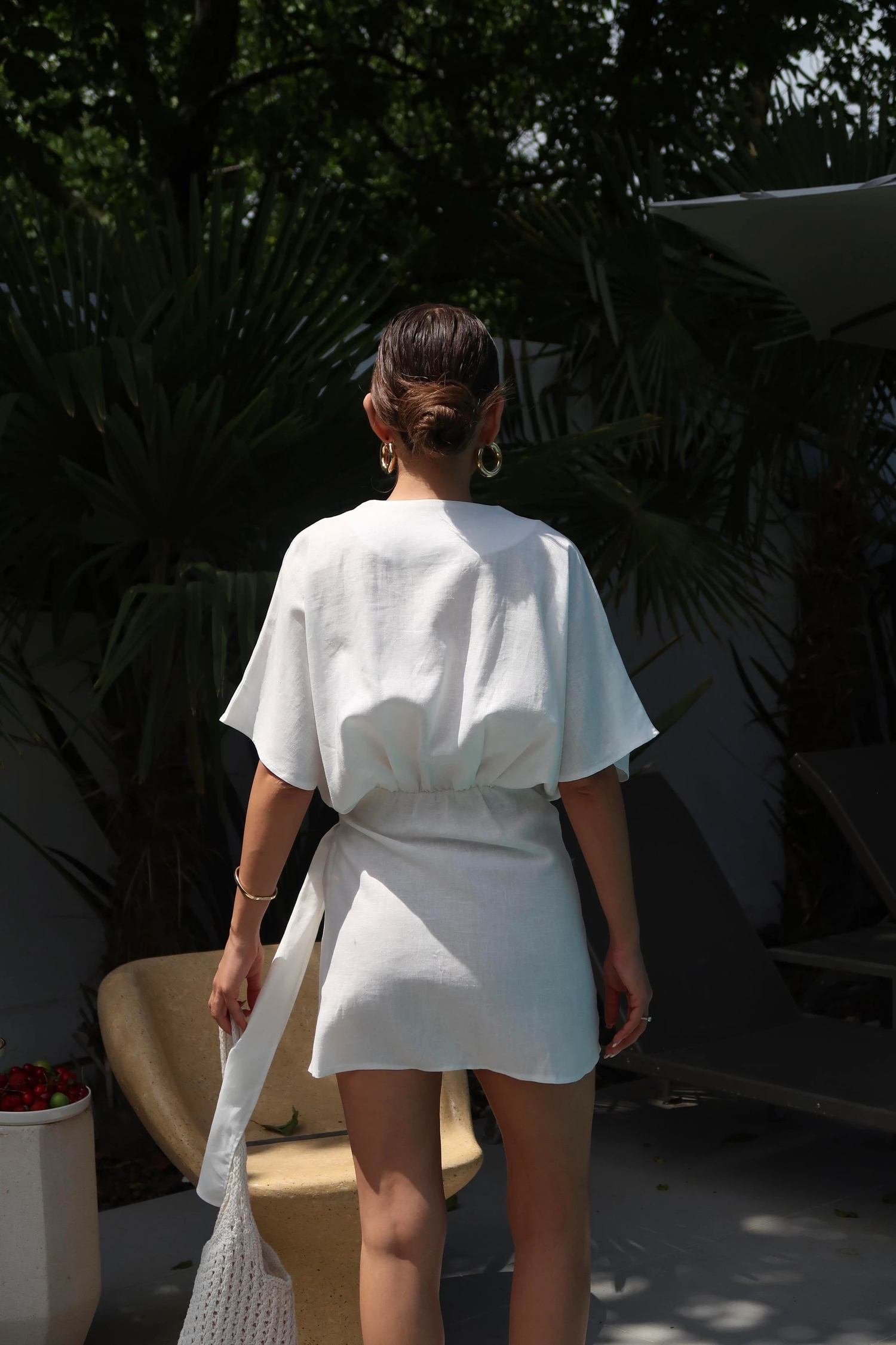 Palma Summer Maya Elbise Beyaz