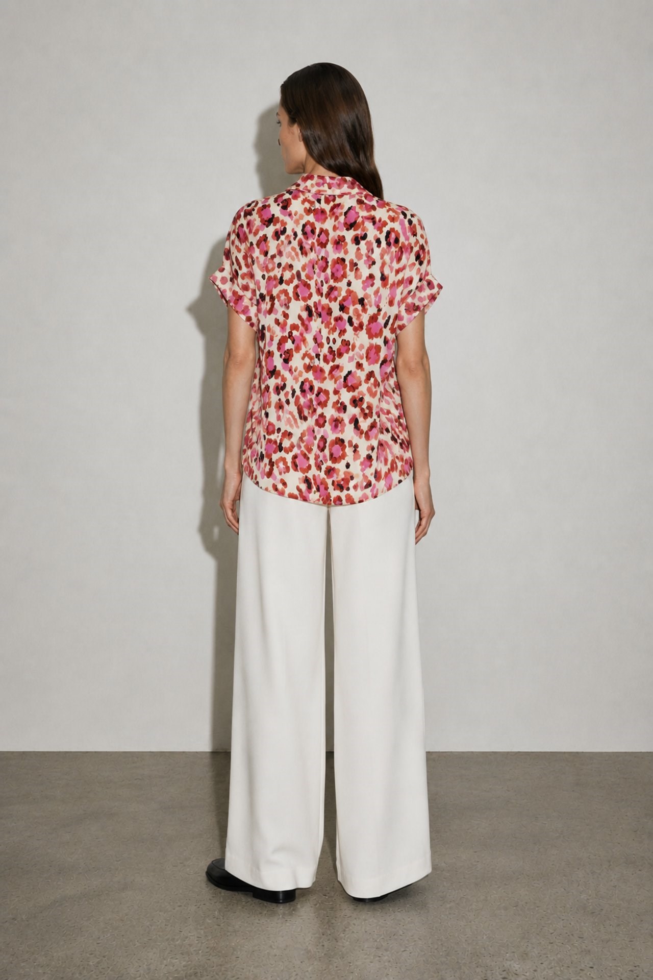 Rosalie Floral Kısa Kollu Gömlek