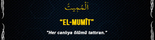 El-Mümiyt Anlamı