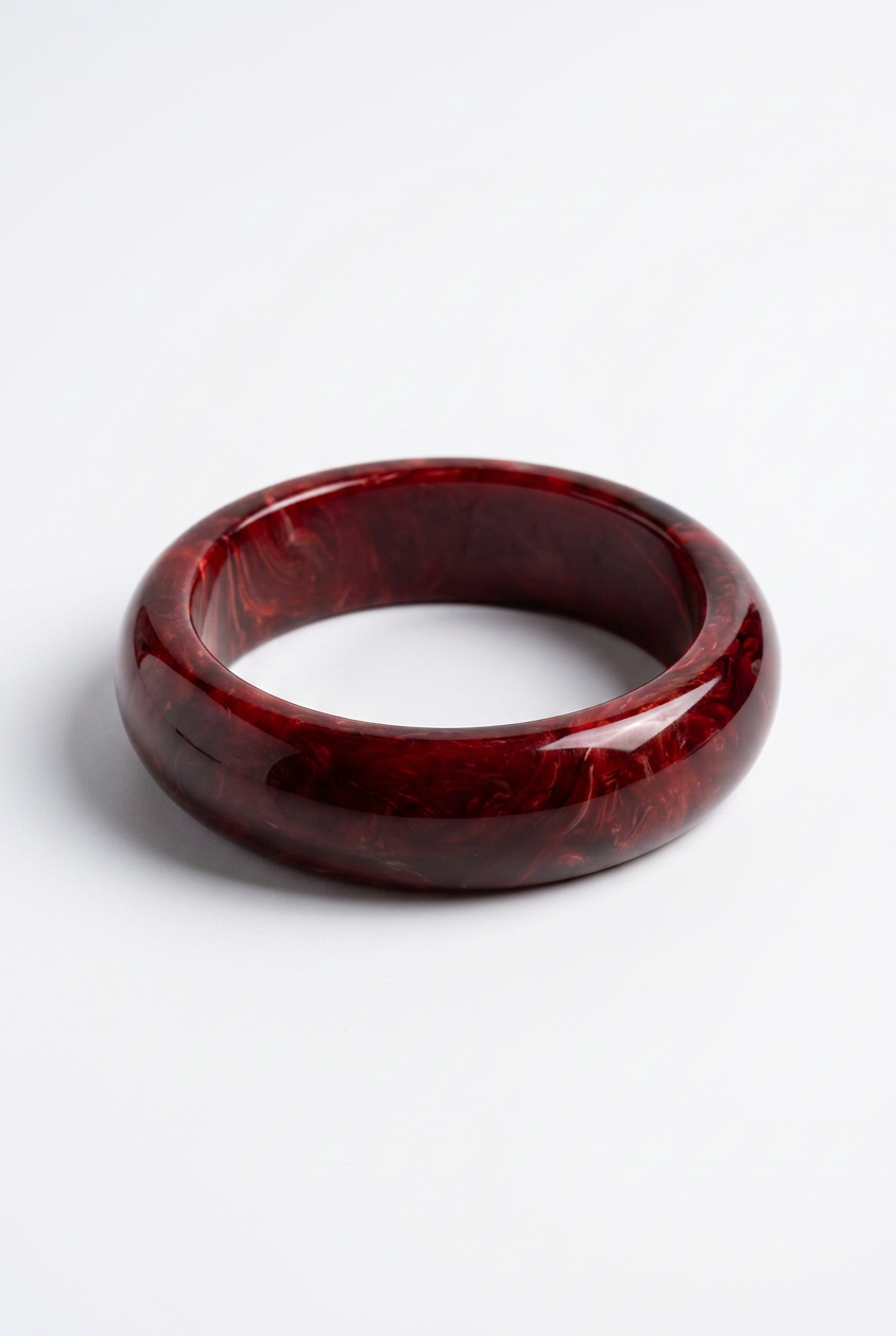 Bordo-Reçine Bileklik