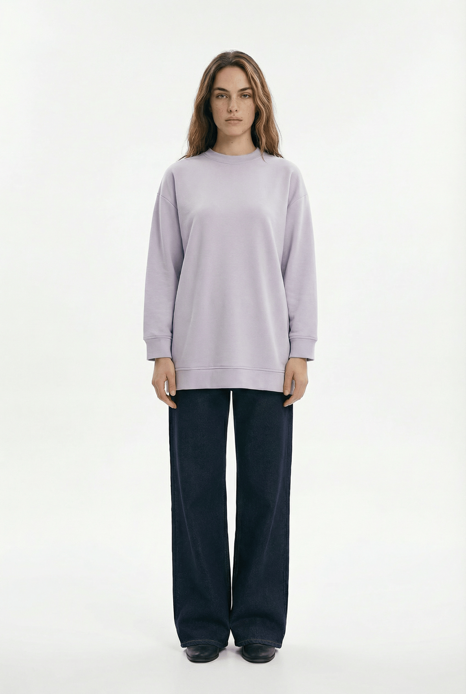 Soft-Textured Sweatshirt
