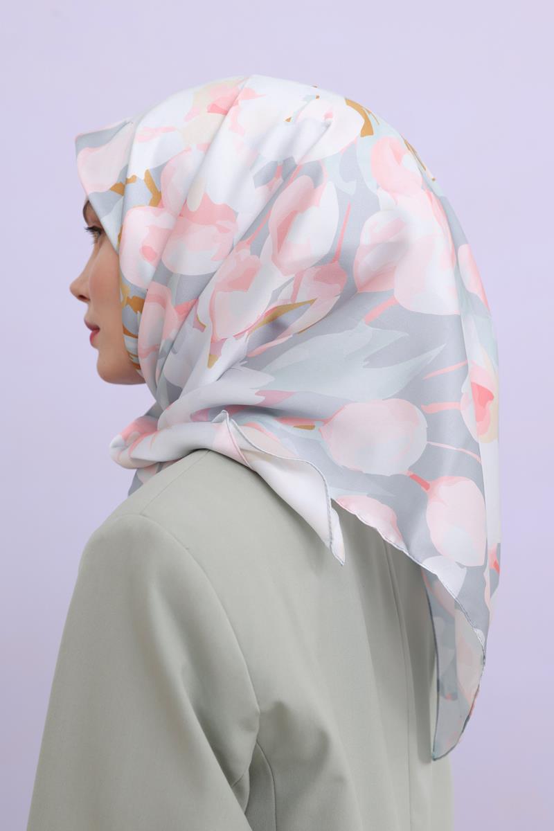 Mint-Desenli Twil Nora Eşarp
