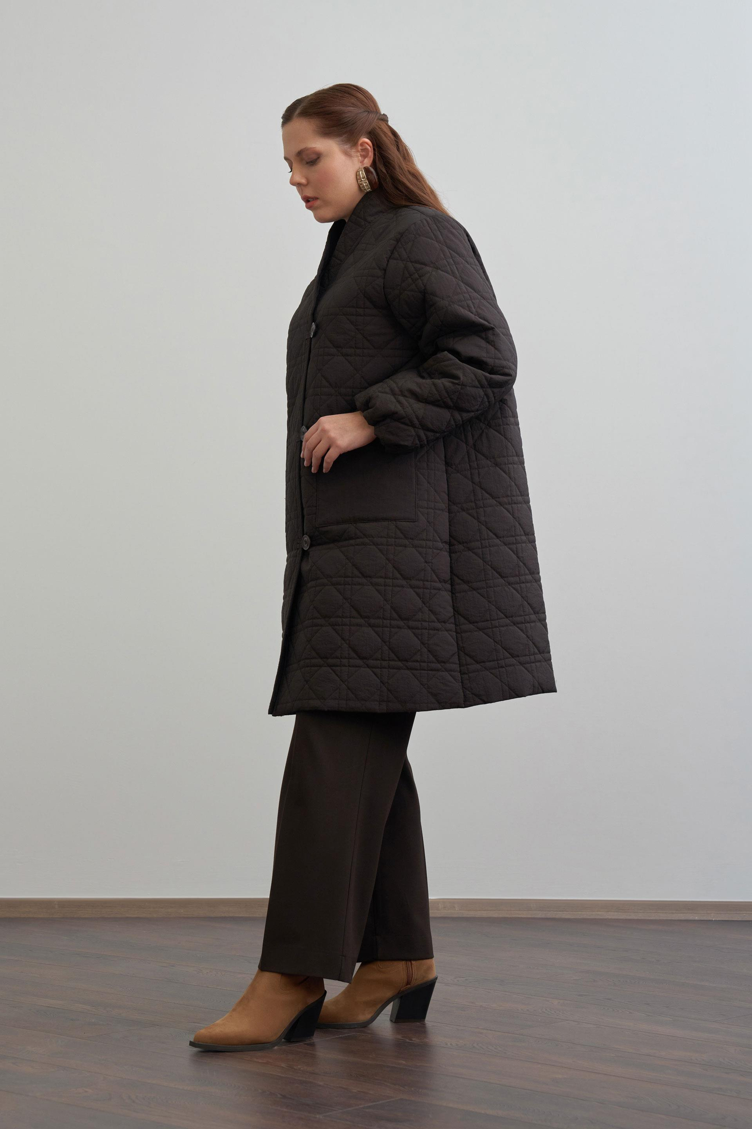 Acı Kahve-Kapitone Mont