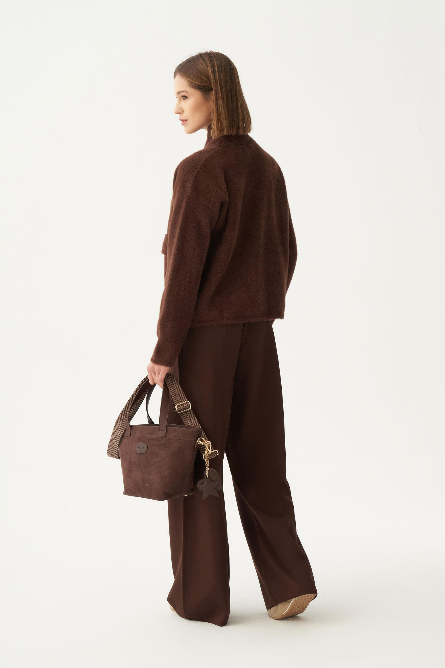 Acı Kahve-Triko Pantolon