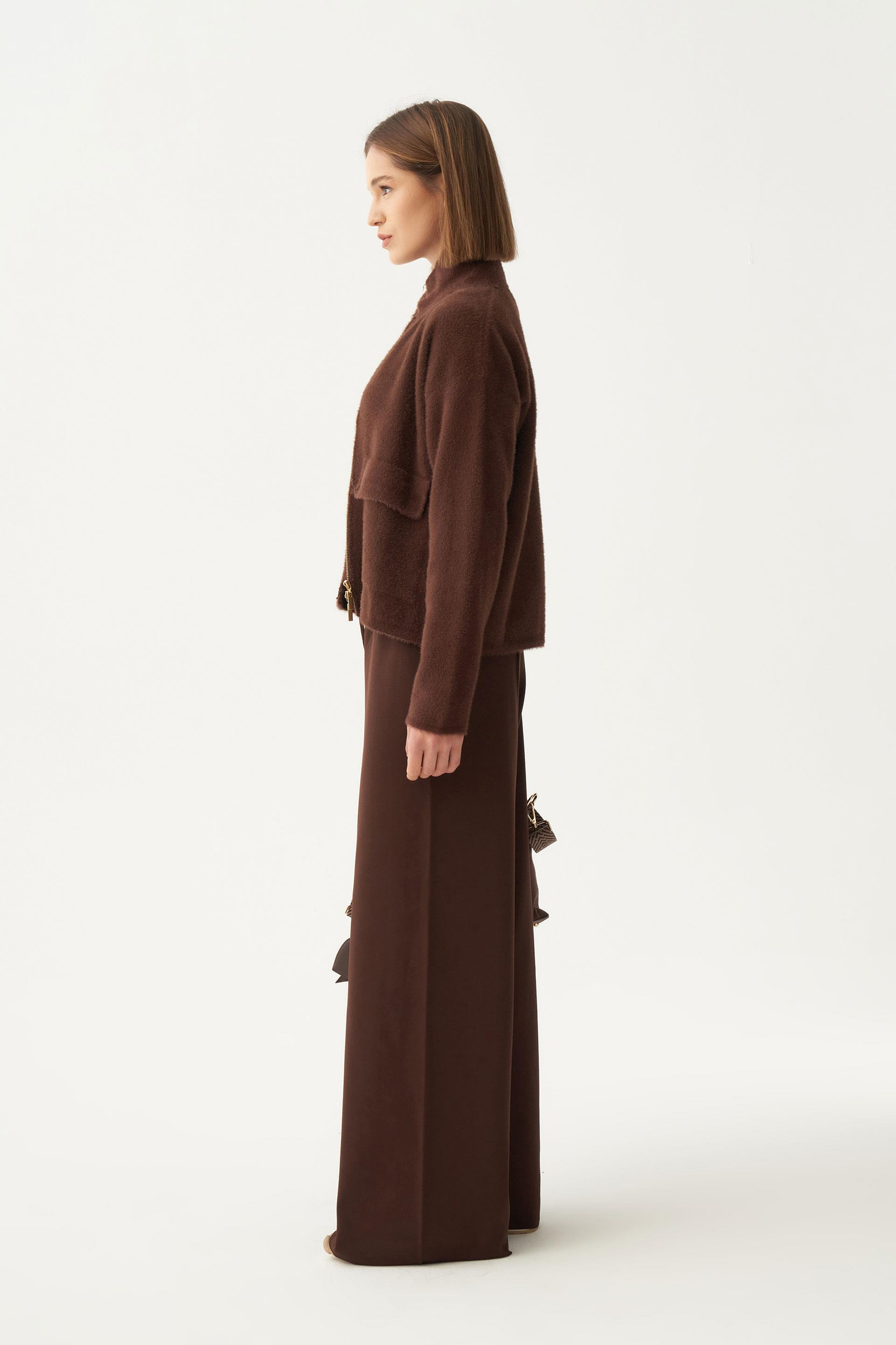 Acı Kahve-Triko Pantolon