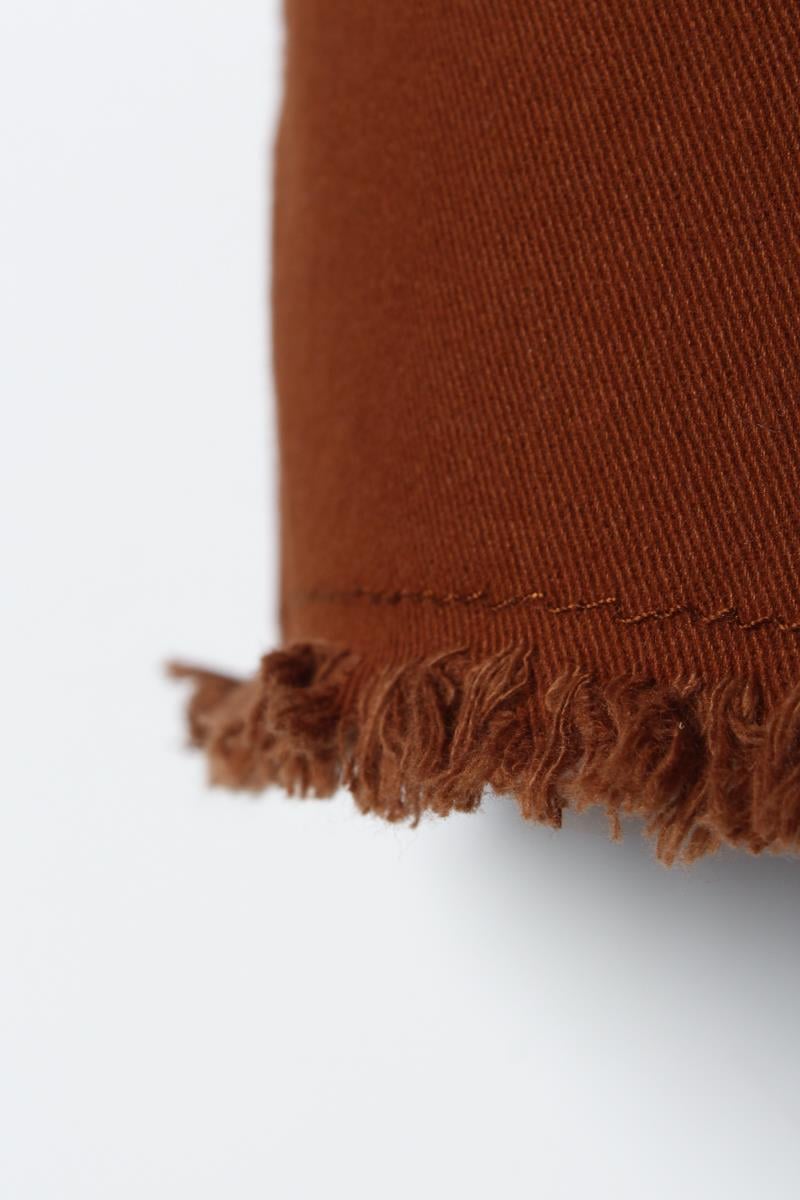 Light Brown-Tasseled Trousers