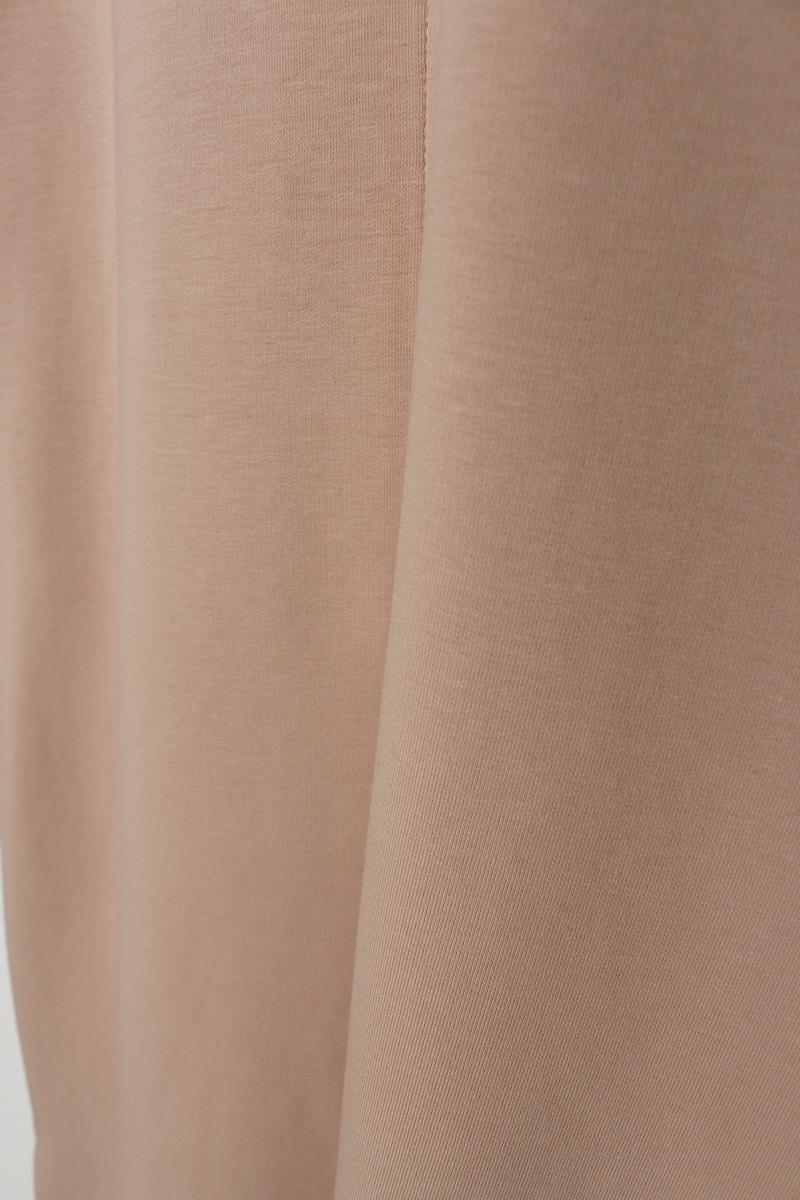 Bej-Decigive Nakışlı Sweat Hırka