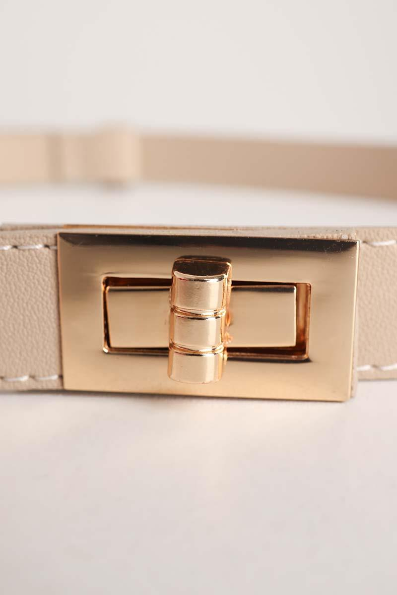 Beige-Gürtel
