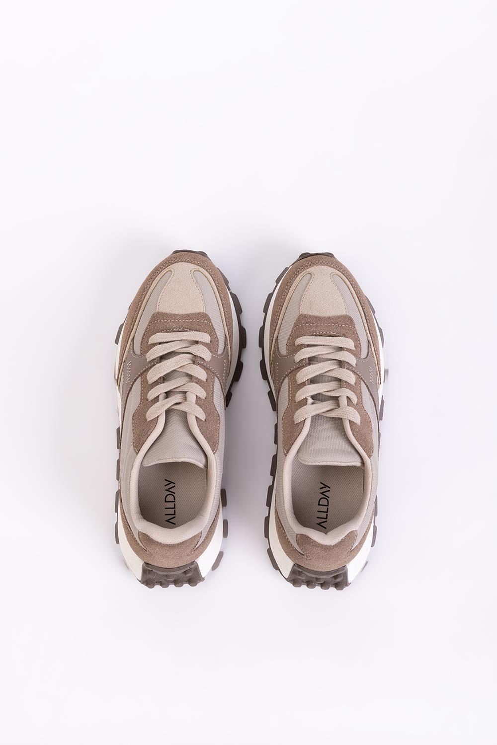 Bej-Sneaker Ayakkabı